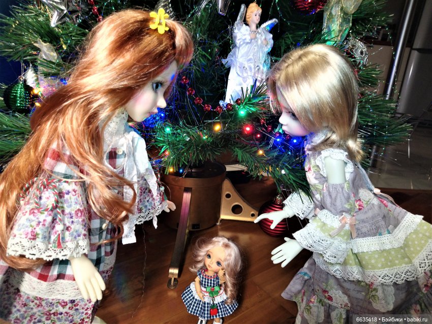 В ожидании Нового Года — Куклы Kaye Wiggs (Кайе Виггс): авторские BJD (БЖД)