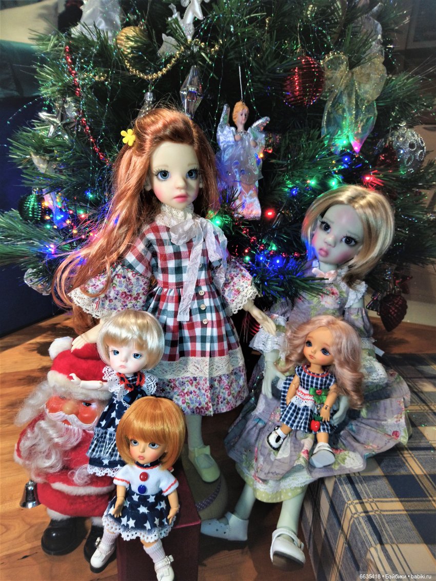 В ожидании Нового Года — Куклы Kaye Wiggs (Кайе Виггс): авторские BJD (БЖД)