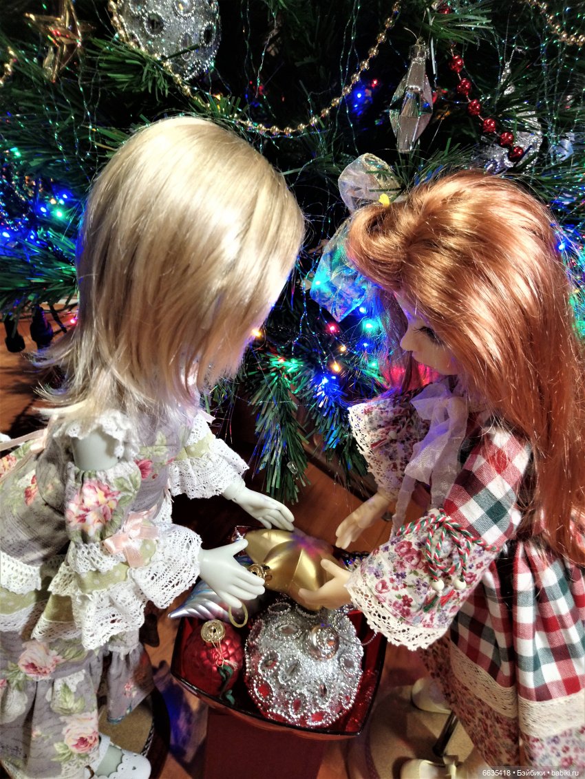 В ожидании Нового Года — Куклы Kaye Wiggs (Кайе Виггс): авторские BJD (БЖД)