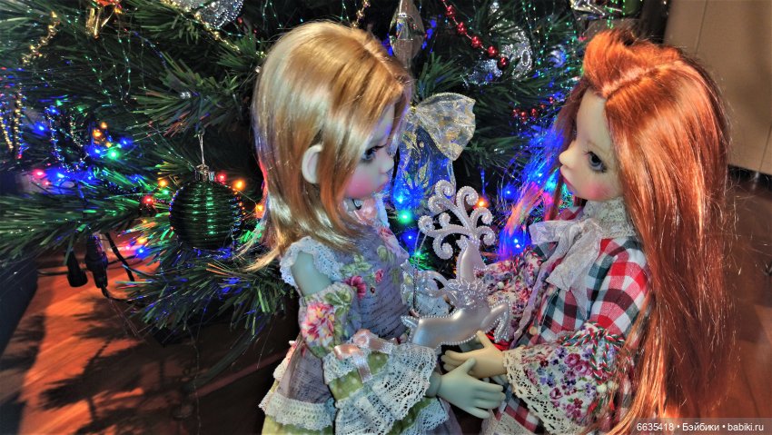 В ожидании Нового Года — Куклы Kaye Wiggs (Кайе Виггс): авторские BJD (БЖД)