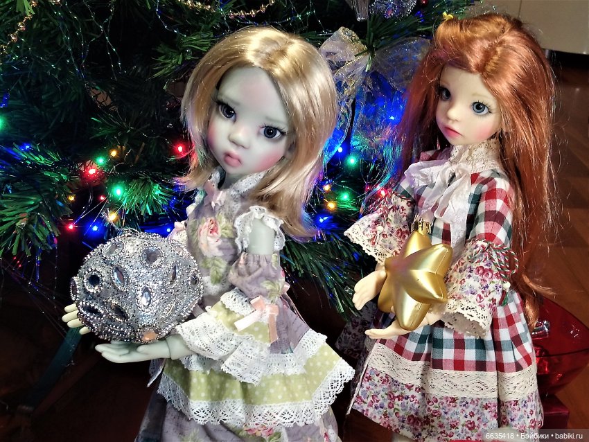 В ожидании Нового Года — Куклы Kaye Wiggs (Кайе Виггс): авторские BJD (БЖД)