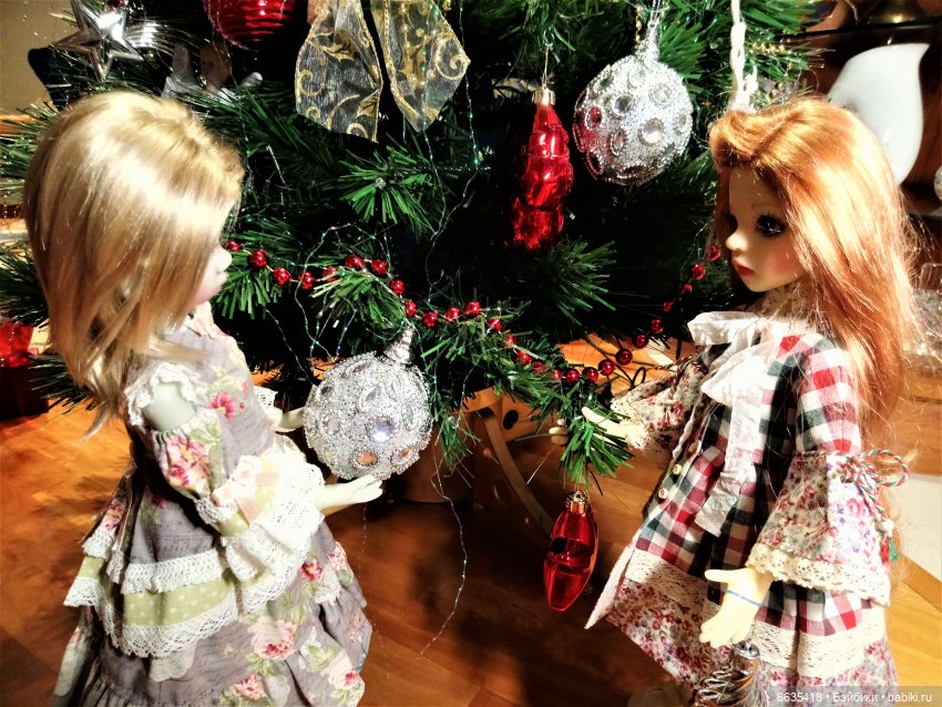 В ожидании Нового Года — Куклы Kaye Wiggs (Кайе Виггс): авторские BJD (БЖД)