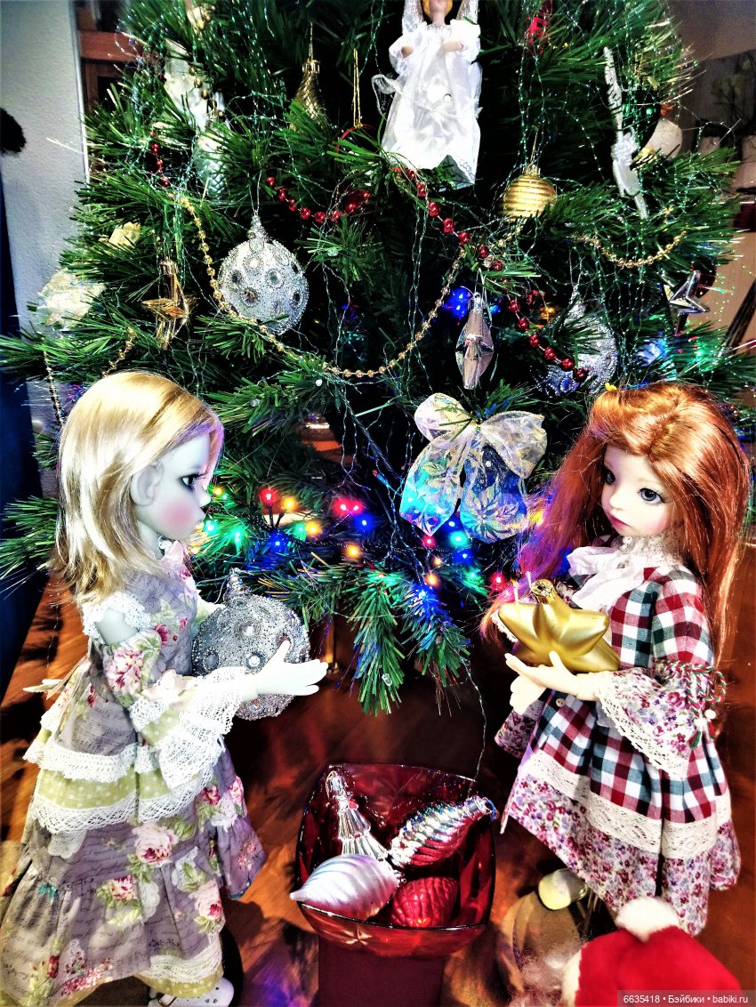 В ожидании Нового Года — Куклы Kaye Wiggs (Кайе Виггс): авторские BJD (БЖД)