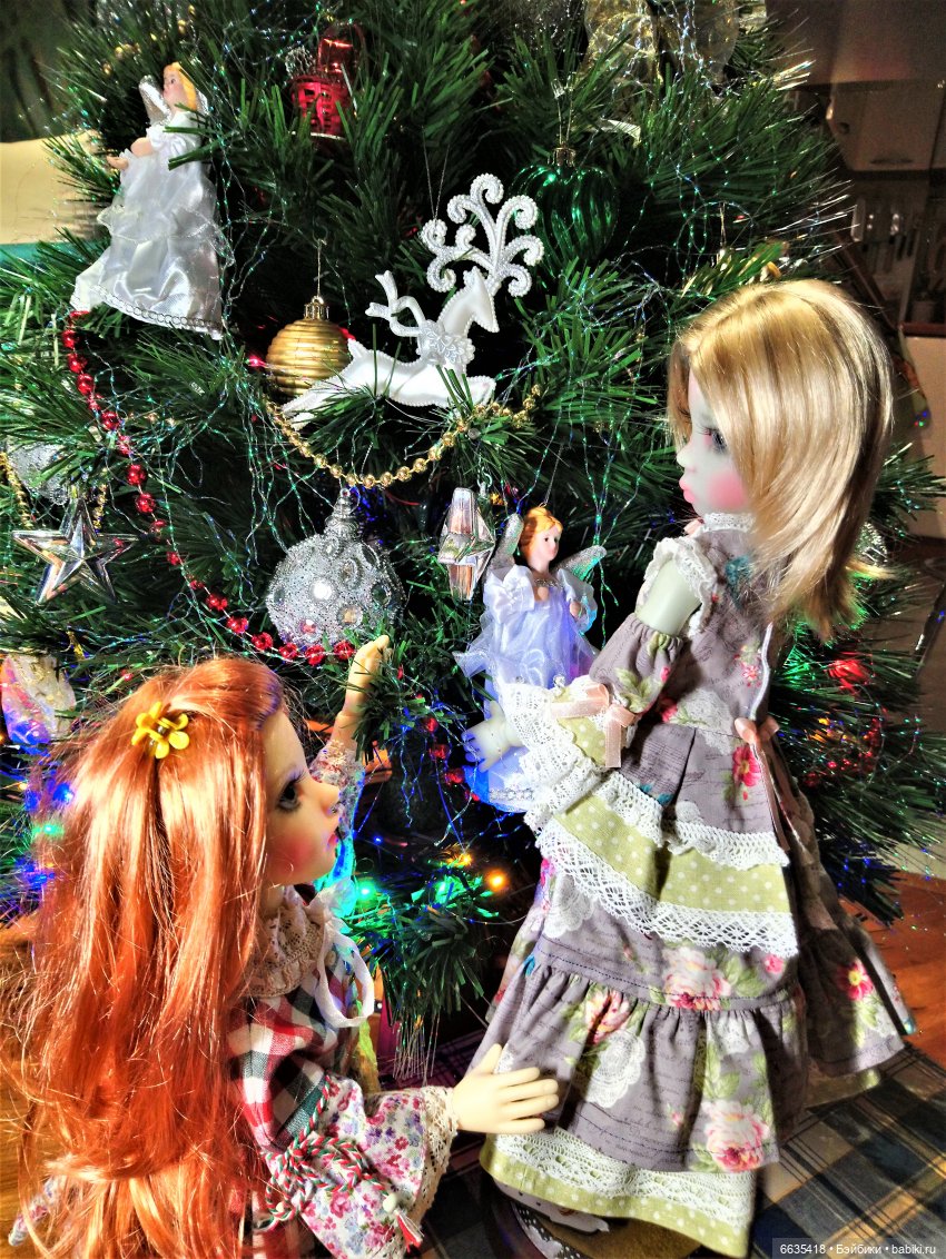 В ожидании Нового Года — Куклы Kaye Wiggs (Кайе Виггс): авторские BJD (БЖД)