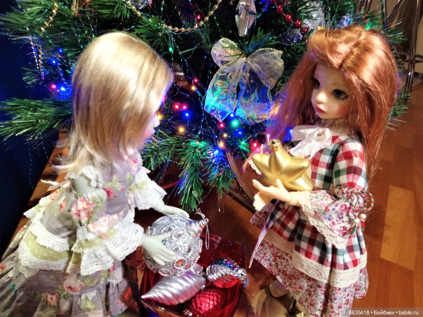 В ожидании Нового Года — Куклы Kaye Wiggs (Кайе Виггс): авторские BJD (БЖД)