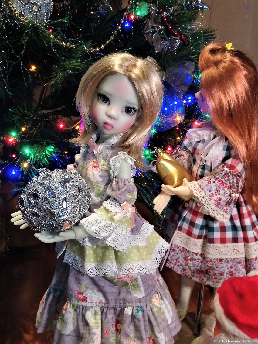 В ожидании Нового Года — Куклы Kaye Wiggs (Кайе Виггс): авторские BJD (БЖД)