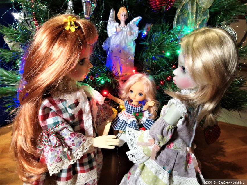 В ожидании Нового Года — Куклы Kaye Wiggs (Кайе Виггс): авторские BJD (БЖД)