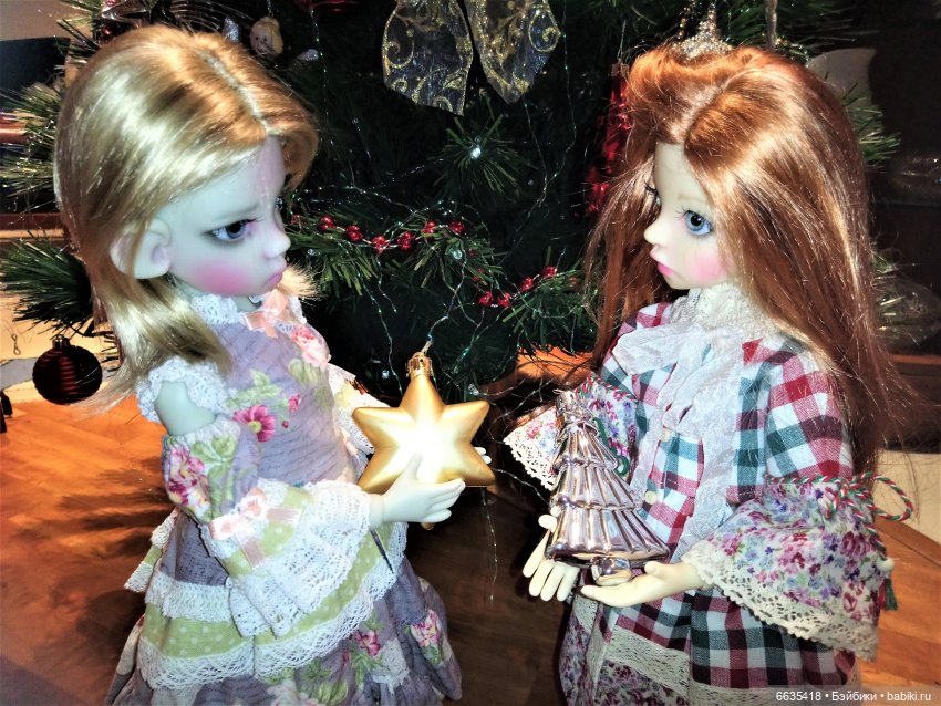 В ожидании Нового Года — Куклы Kaye Wiggs (Кайе Виггс): авторские BJD (БЖД) (фото 7)