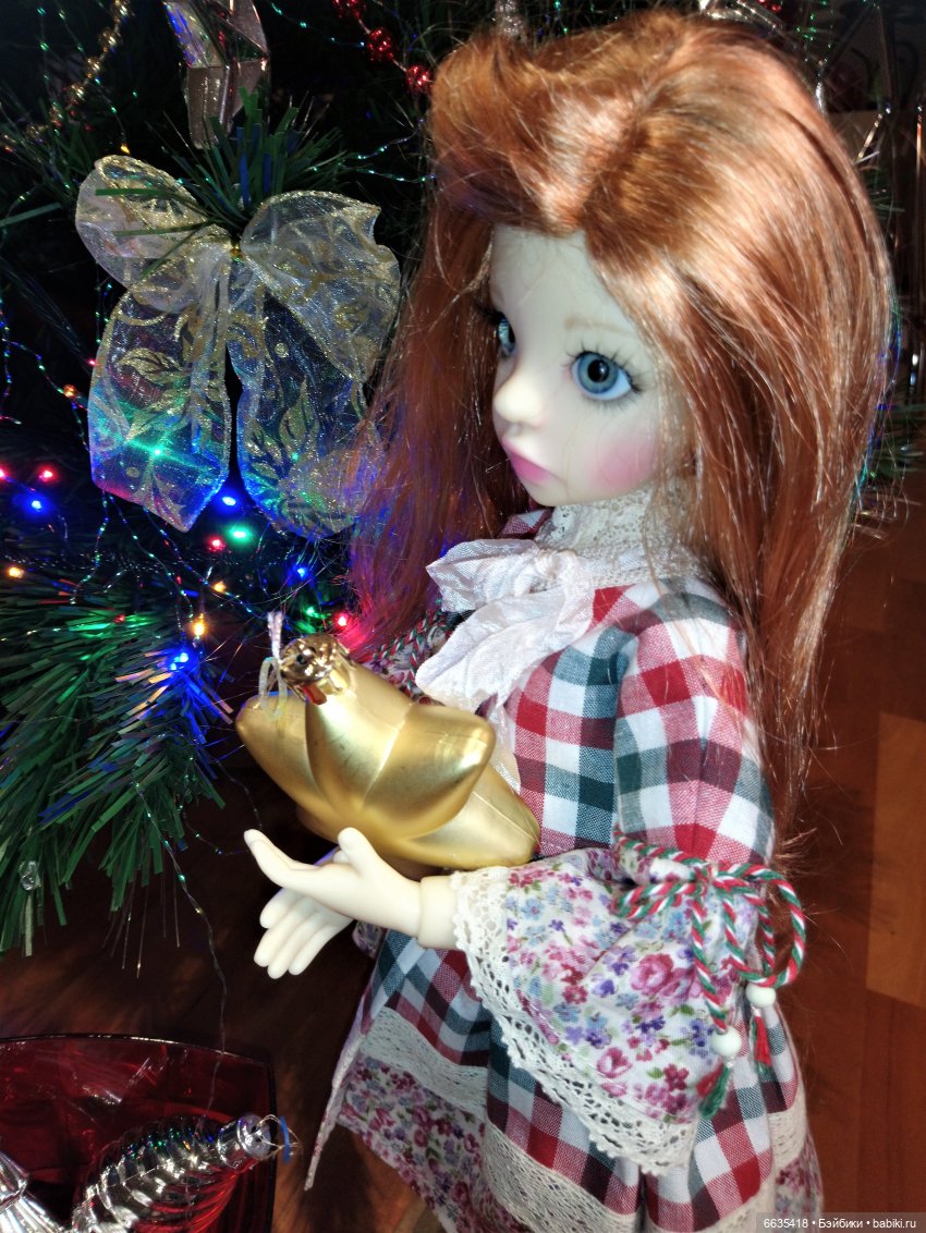 В ожидании Нового Года — Куклы Kaye Wiggs (Кайе Виггс): авторские BJD (БЖД)
