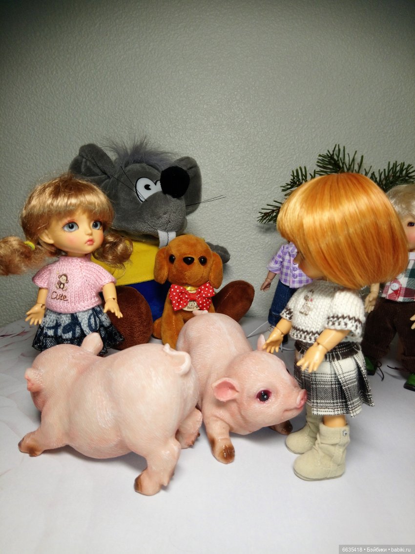 Сюжеты из жизни моих кукол: «СИМВОЛЫ ГОДА», часть 2