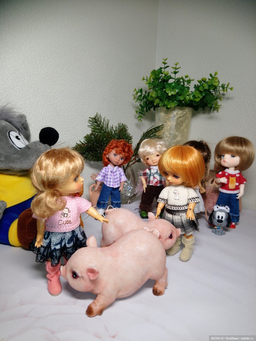 Сюжеты из жизни моих кукол: «СИМВОЛЫ ГОДА», часть 2