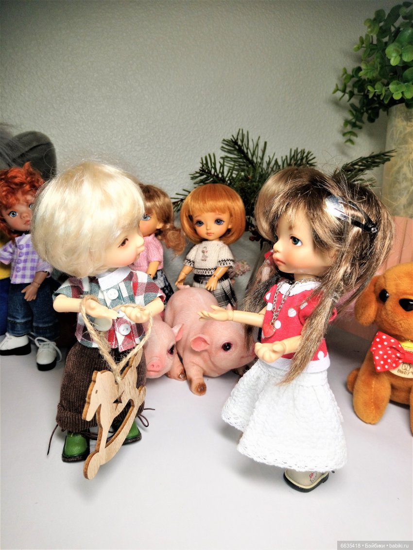 Сюжеты из жизни моих кукол: «СИМВОЛЫ ГОДА», часть 2