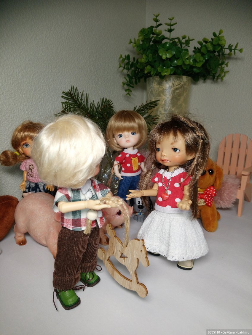 Сюжеты из жизни моих кукол: «СИМВОЛЫ ГОДА», часть 2