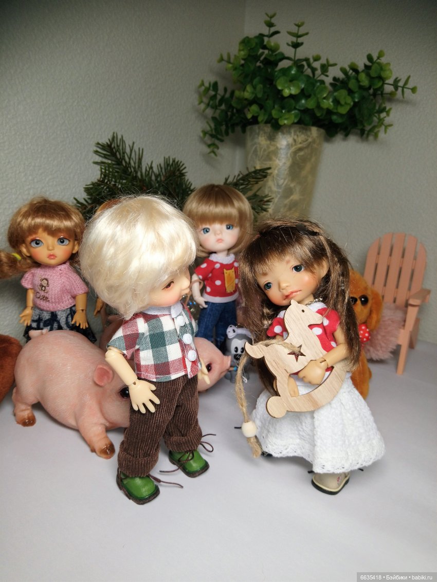 Сюжеты из жизни моих кукол: «СИМВОЛЫ ГОДА», часть 2