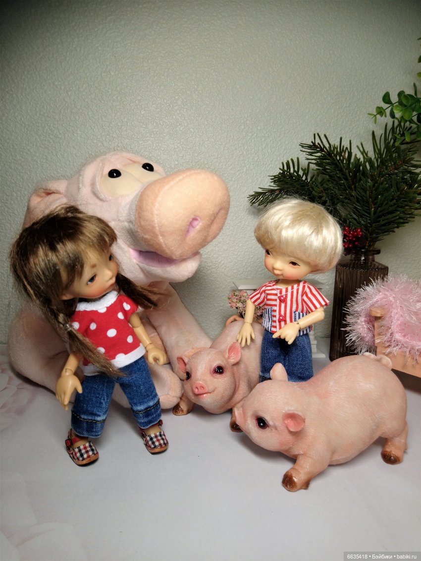 Сюжеты из жизни моих кукол: «СИМВОЛЫ ГОДА», часть 1