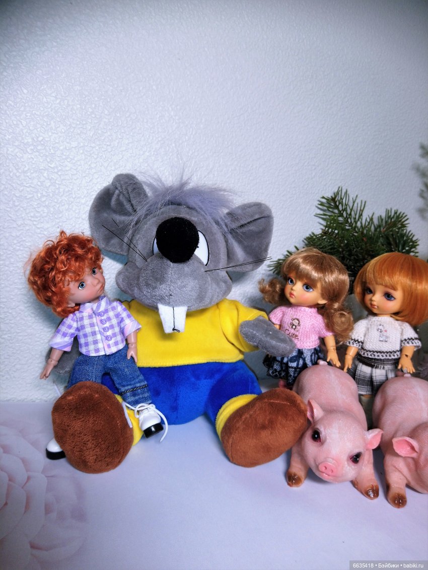 Сюжеты из жизни моих кукол: «СИМВОЛЫ ГОДА», часть 2