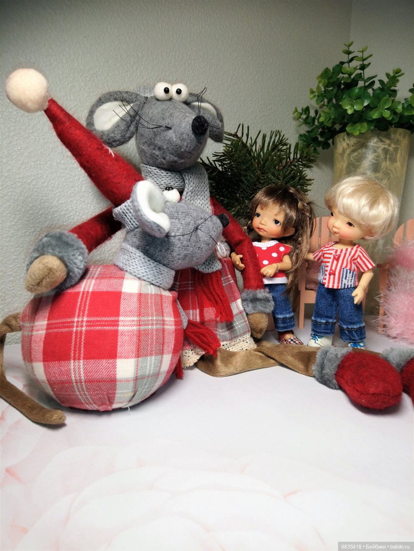 Сюжеты из жизни моих кукол: «СИМВОЛЫ ГОДА», часть 1 (фото 3)