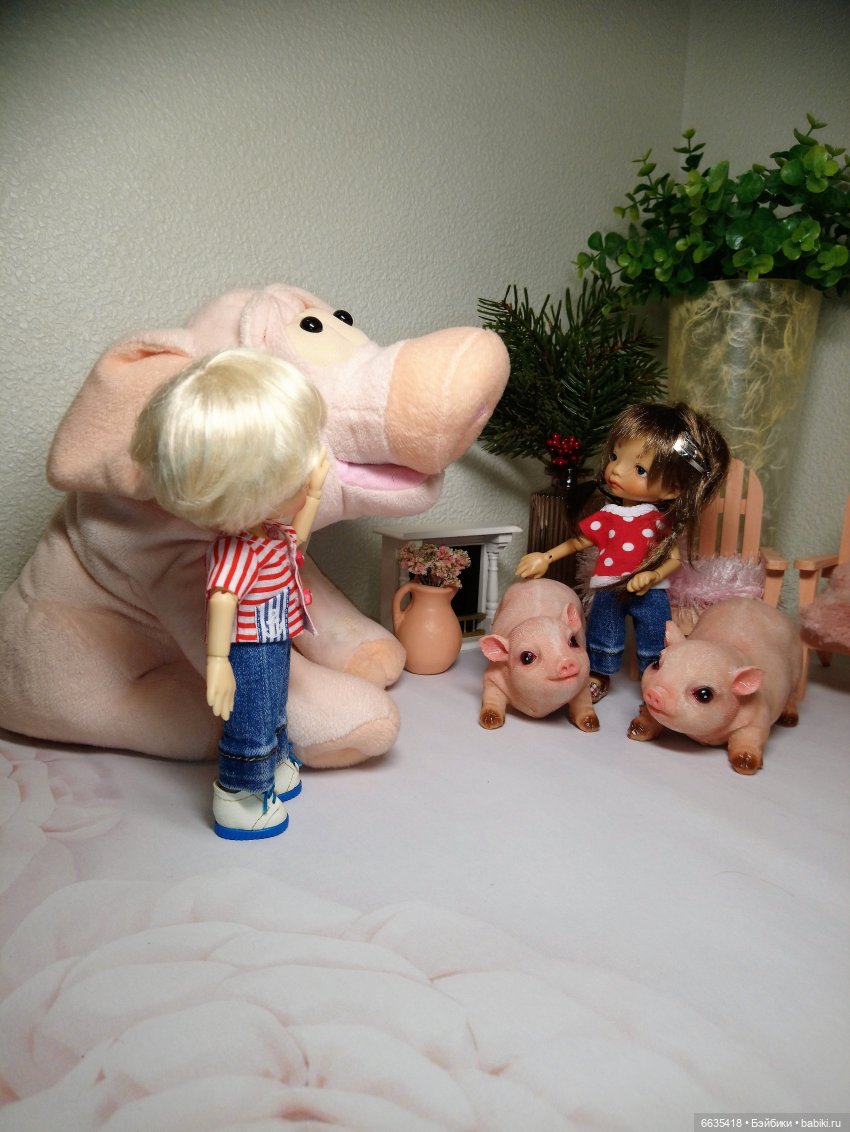 Сюжеты из жизни моих кукол: «СИМВОЛЫ ГОДА», часть 1