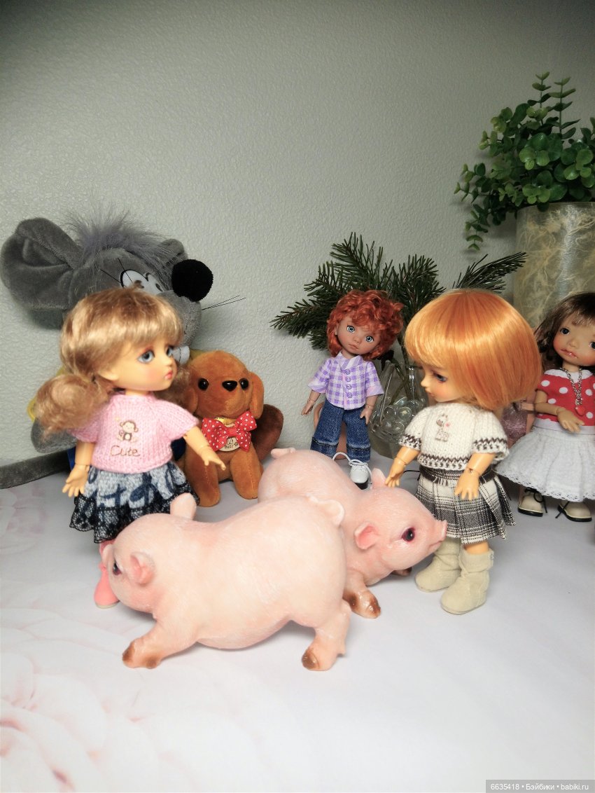 Сюжеты из жизни моих кукол: «СИМВОЛЫ ГОДА», часть 2