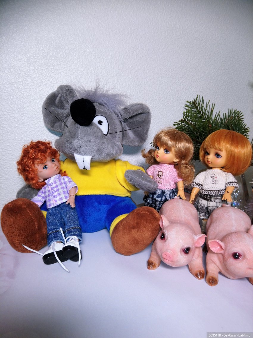 Сюжеты из жизни моих кукол: «СИМВОЛЫ ГОДА», часть 2