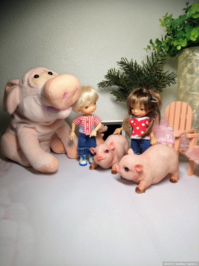 Сюжеты из жизни моих кукол: «СИМВОЛЫ ГОДА», часть 1