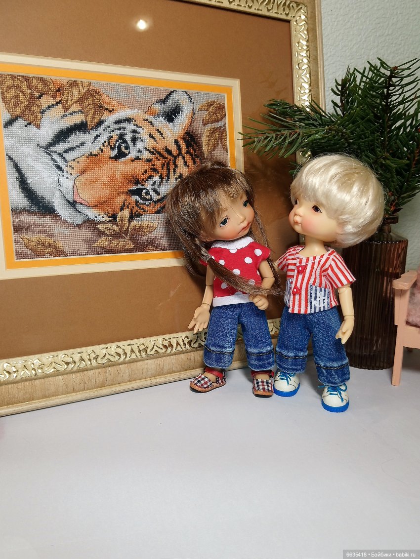 Сюжеты из жизни моих кукол: «СИМВОЛЫ ГОДА», часть 1