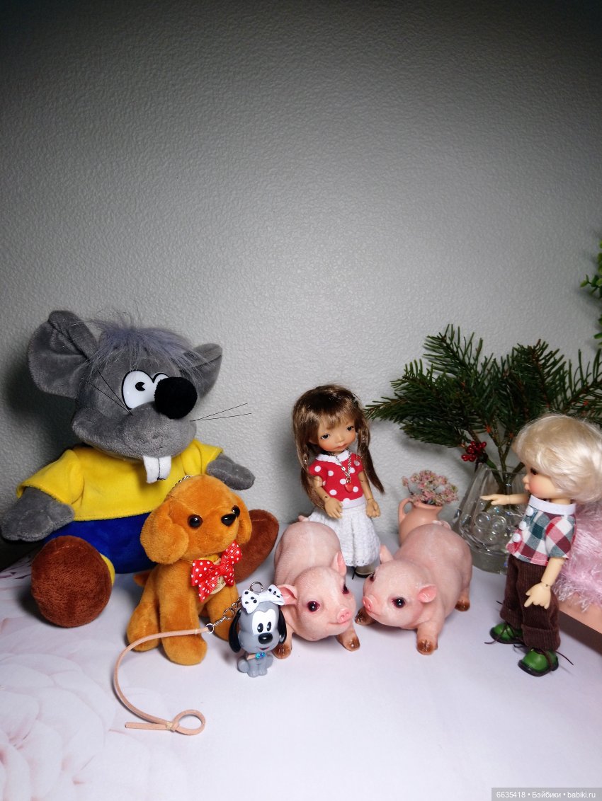 Сюжеты из жизни моих кукол: «СИМВОЛЫ ГОДА», часть 2