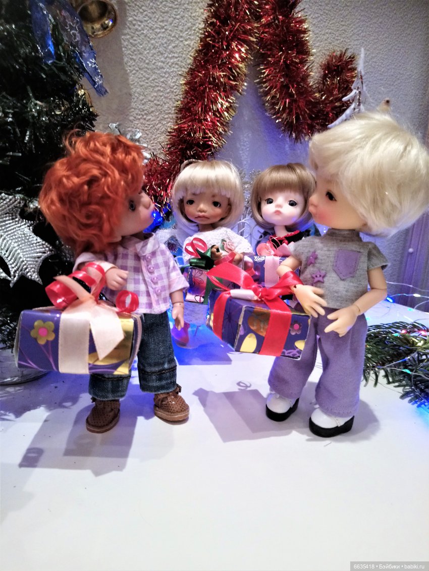 1 января 2021 года началось с подарков | Бэйбики 1 января 2021 года началось с подарков