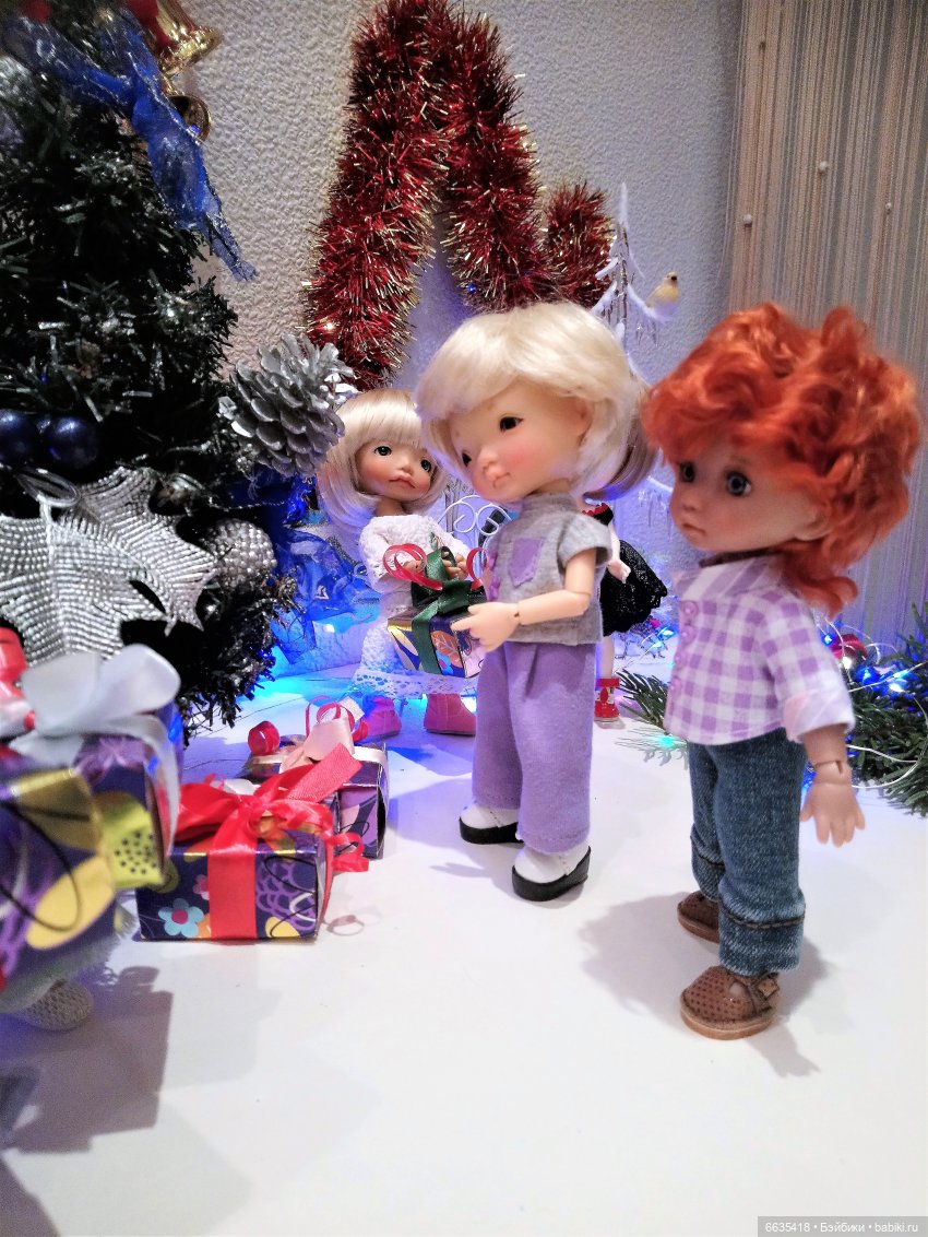 1 января 2021 года началось с подарков | Бэйбики 1 января 2021 года началось с подарков