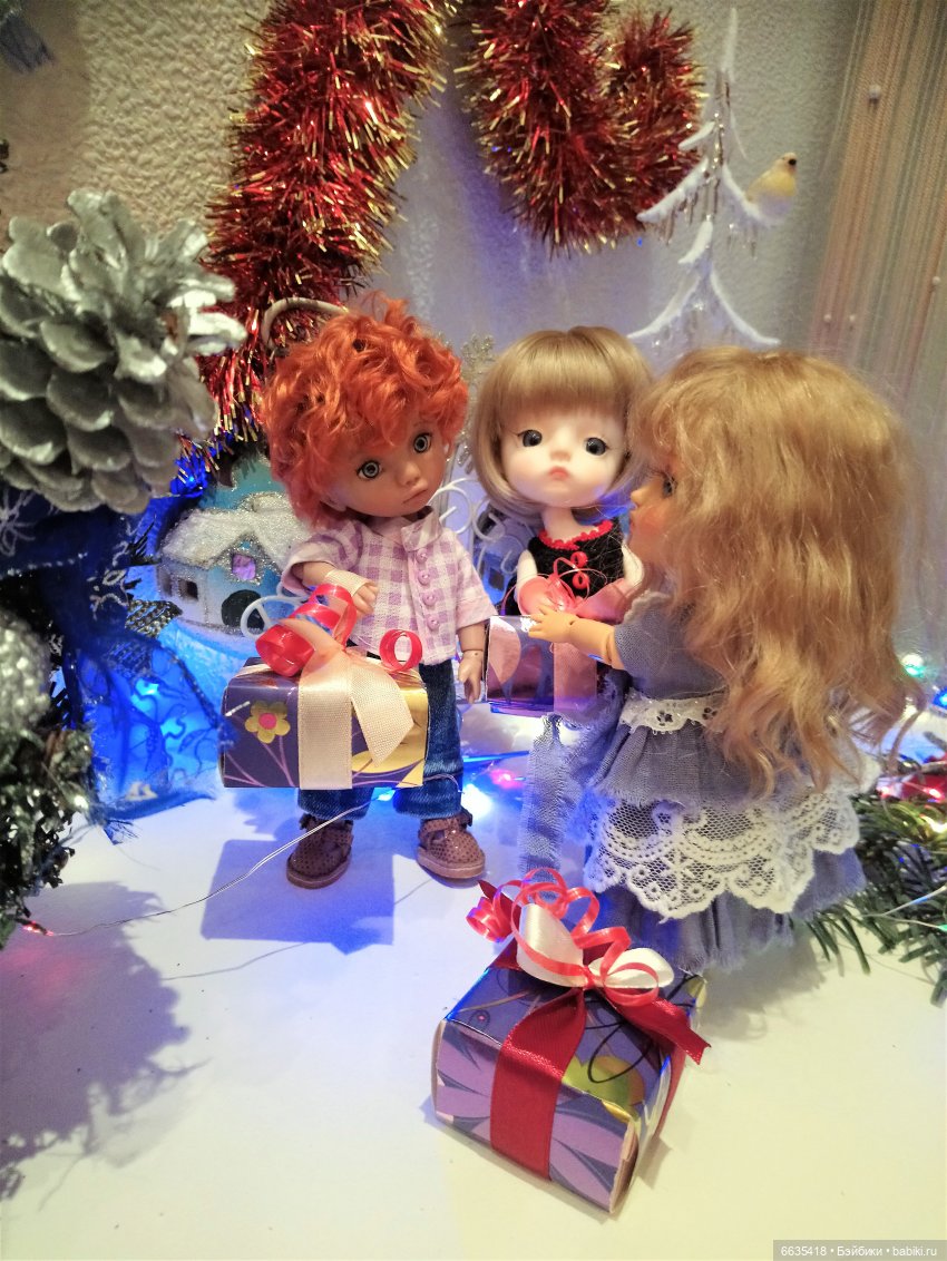 1 января 2021 года началось с подарков | Бэйбики 1 января 2021 года началось с подарков