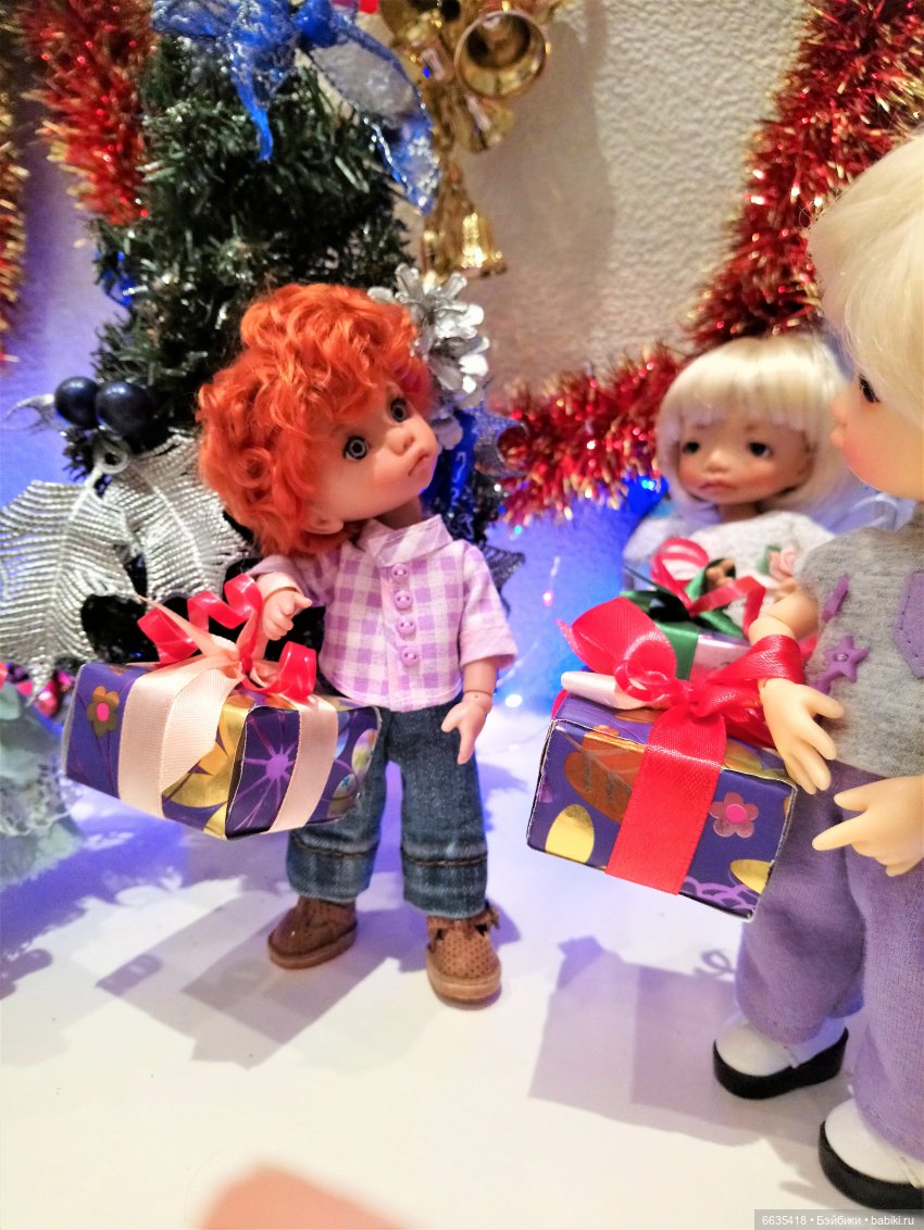 1 января 2021 года началось с подарков | Бэйбики 1 января 2021 года началось с подарков