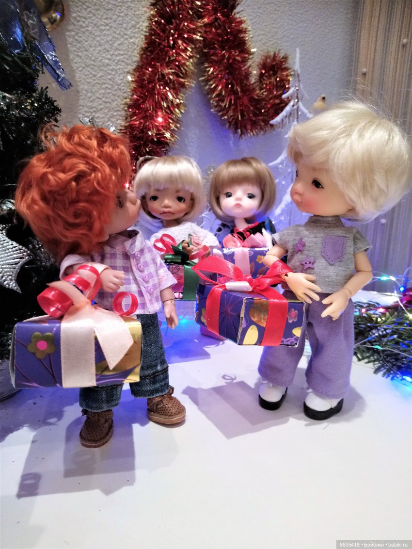 1 января 2021 года началось с подарков | Бэйбики 1 января 2021 года началось с подарков