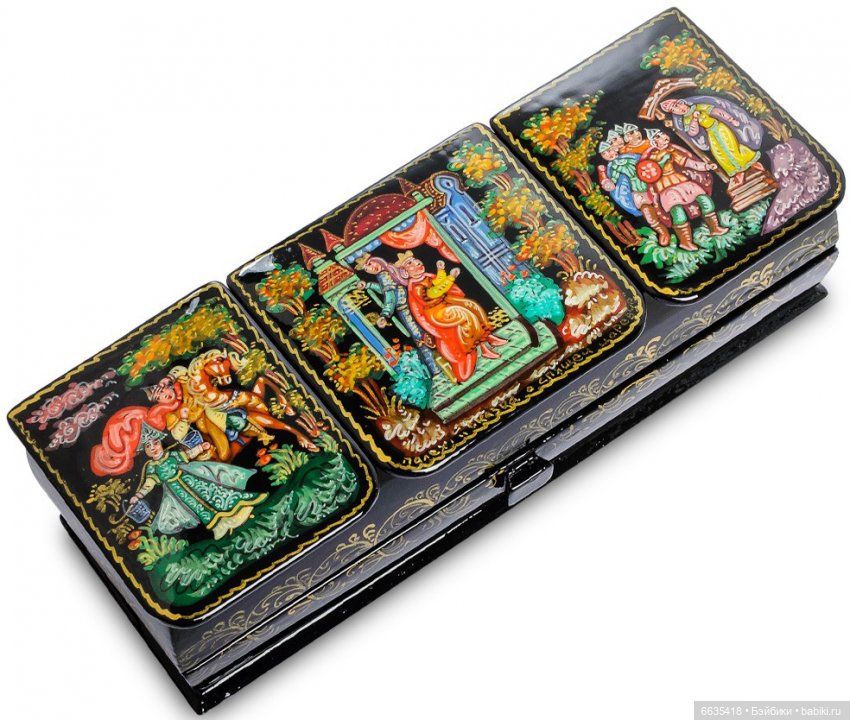 ЭТО ИНТЕРЕСНО. ЧАСТЬ 2 – «ШКАТУЛКИ В ТЕХНИКЕ ЛАКОВОЙ МИНИАТЮРЫ» (фото 9)