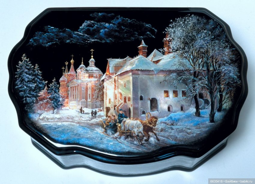 ЭТО ИНТЕРЕСНО. ЧАСТЬ 2 – «ШКАТУЛКИ В ТЕХНИКЕ ЛАКОВОЙ МИНИАТЮРЫ» (фото 5)