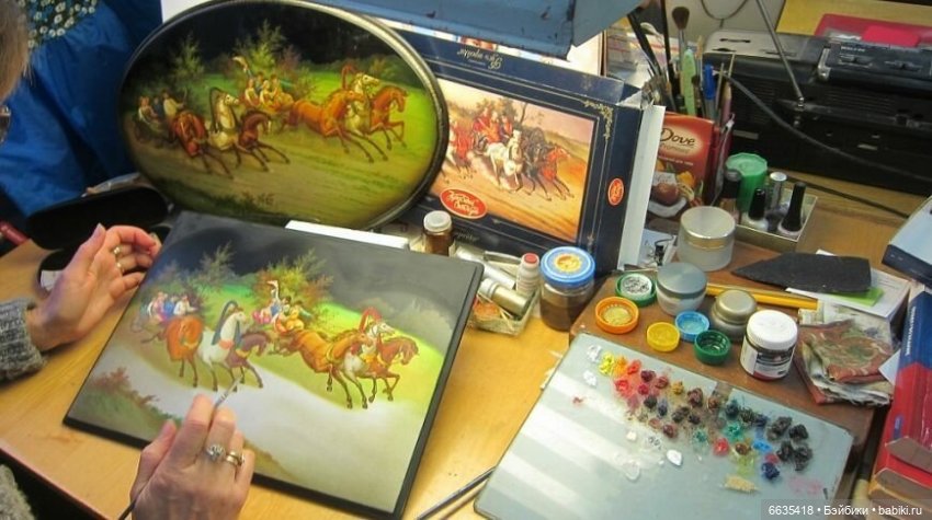 ЭТО ИНТЕРЕСНО. ЧАСТЬ 2 – «ШКАТУЛКИ В ТЕХНИКЕ ЛАКОВОЙ МИНИАТЮРЫ» (фото 2)