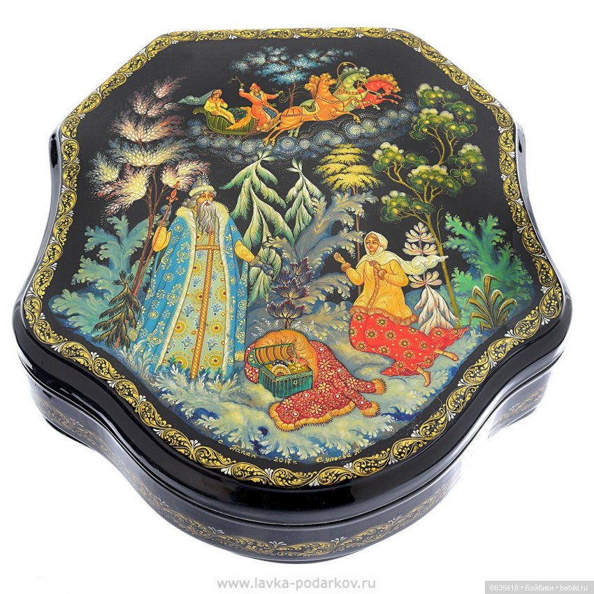 ЭТО ИНТЕРЕСНО. ЧАСТЬ 2 – «ШКАТУЛКИ В ТЕХНИКЕ ЛАКОВОЙ МИНИАТЮРЫ» (фото 8)