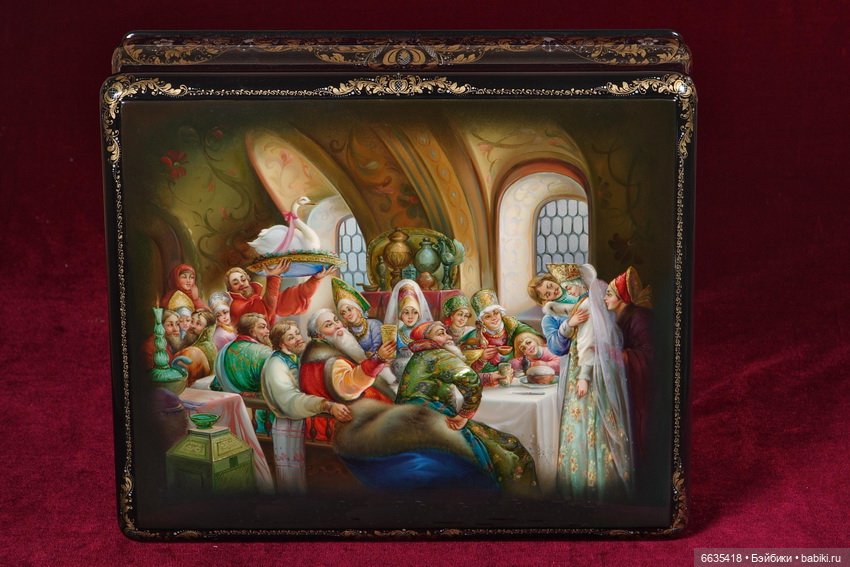 ЭТО ИНТЕРЕСНО. ЧАСТЬ 2 – «ШКАТУЛКИ В ТЕХНИКЕ ЛАКОВОЙ МИНИАТЮРЫ» (фото 6)