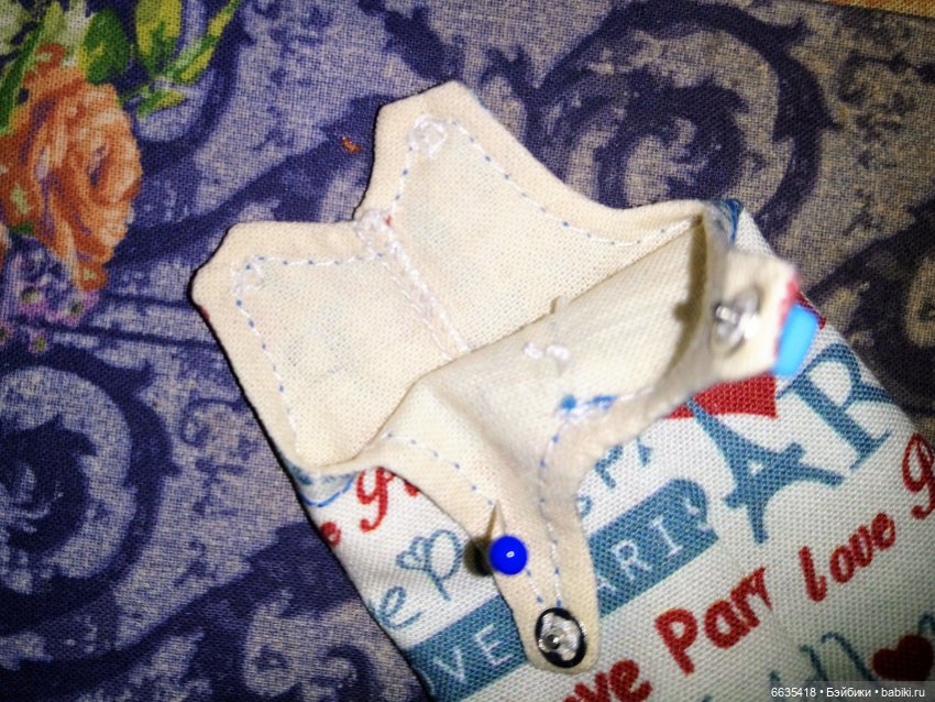 МК «Шьем комбинезончики для кукол ростом 15-17 см»