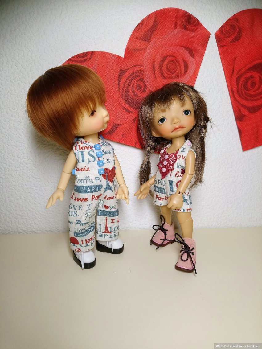 К Дню Святого Валентина — Одежда и обувь для кукол своими руками: фото (фото 5)