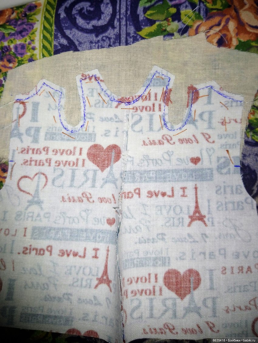 МК «Шьем комбинезончики для кукол ростом 15-17 см»