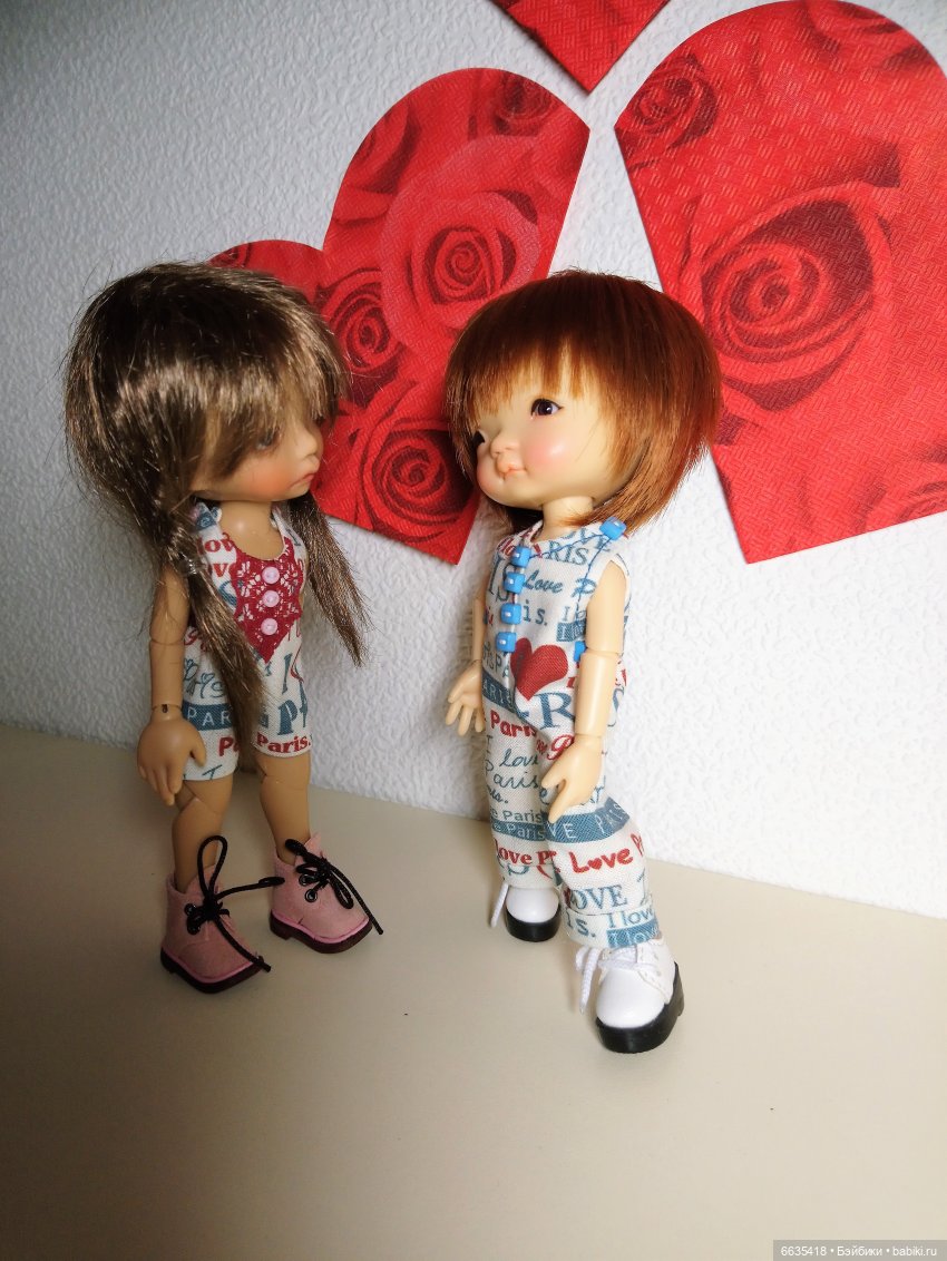 К Дню Святого Валентина — Одежда и обувь для кукол своими руками: фото (фото 2)