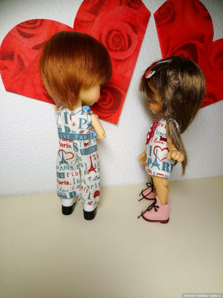 К Дню Святого Валентина — Одежда и обувь для кукол своими руками: фото (фото 8)
