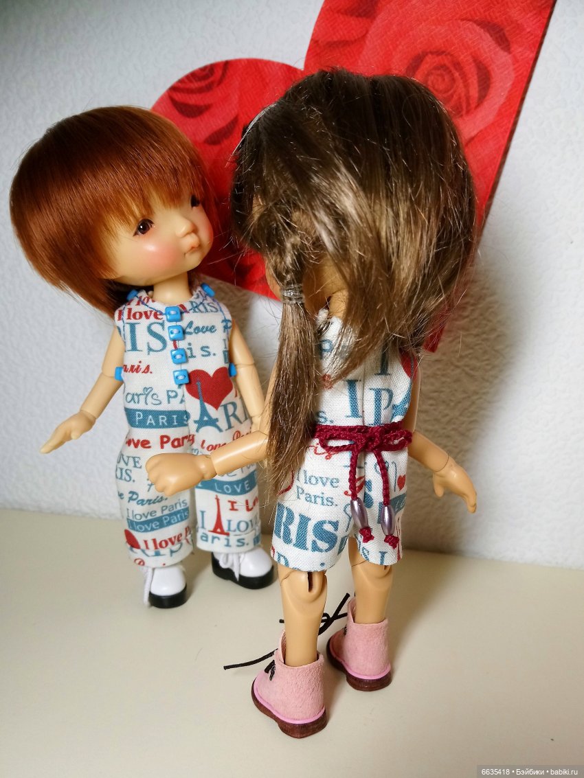 К Дню Святого Валентина — Одежда и обувь для кукол своими руками: фото (фото 6)