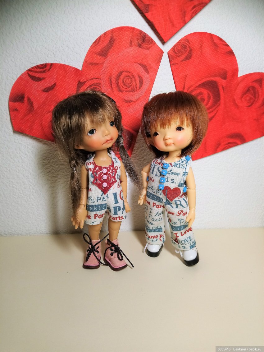 К Дню Святого Валентина — Одежда и обувь для кукол своими руками: фото