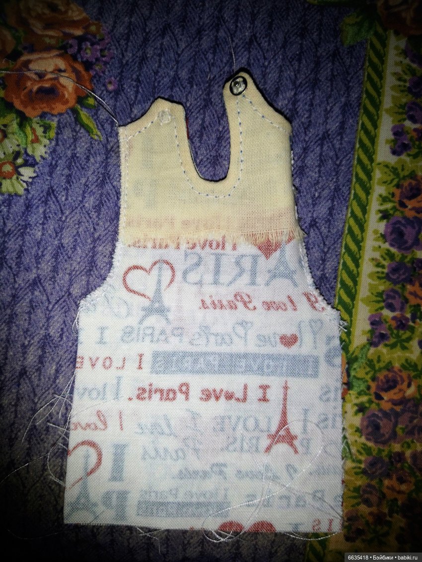 МК «Шьем комбинезончики для кукол ростом 15-17 см»