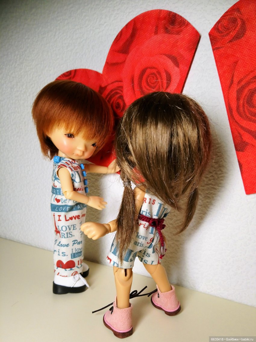 К Дню Святого Валентина — Одежда и обувь для кукол своими руками: фото (фото 9)