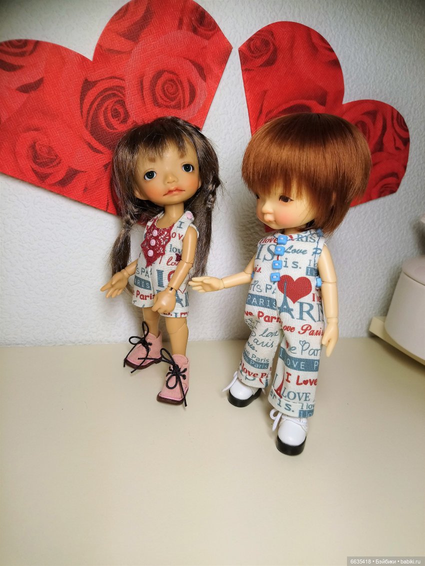 К Дню Святого Валентина — Одежда и обувь для кукол своими руками: фото (фото 4)