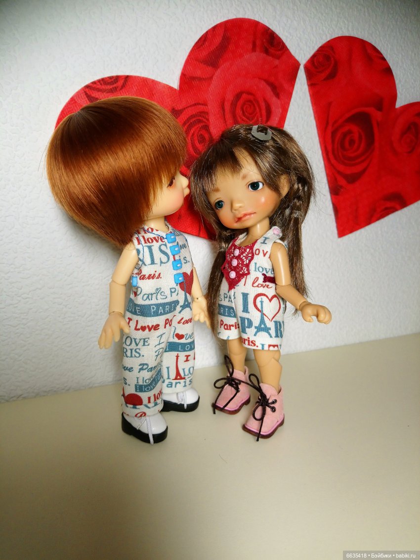 К Дню Святого Валентина — Одежда и обувь для кукол своими руками: фото (фото 7)