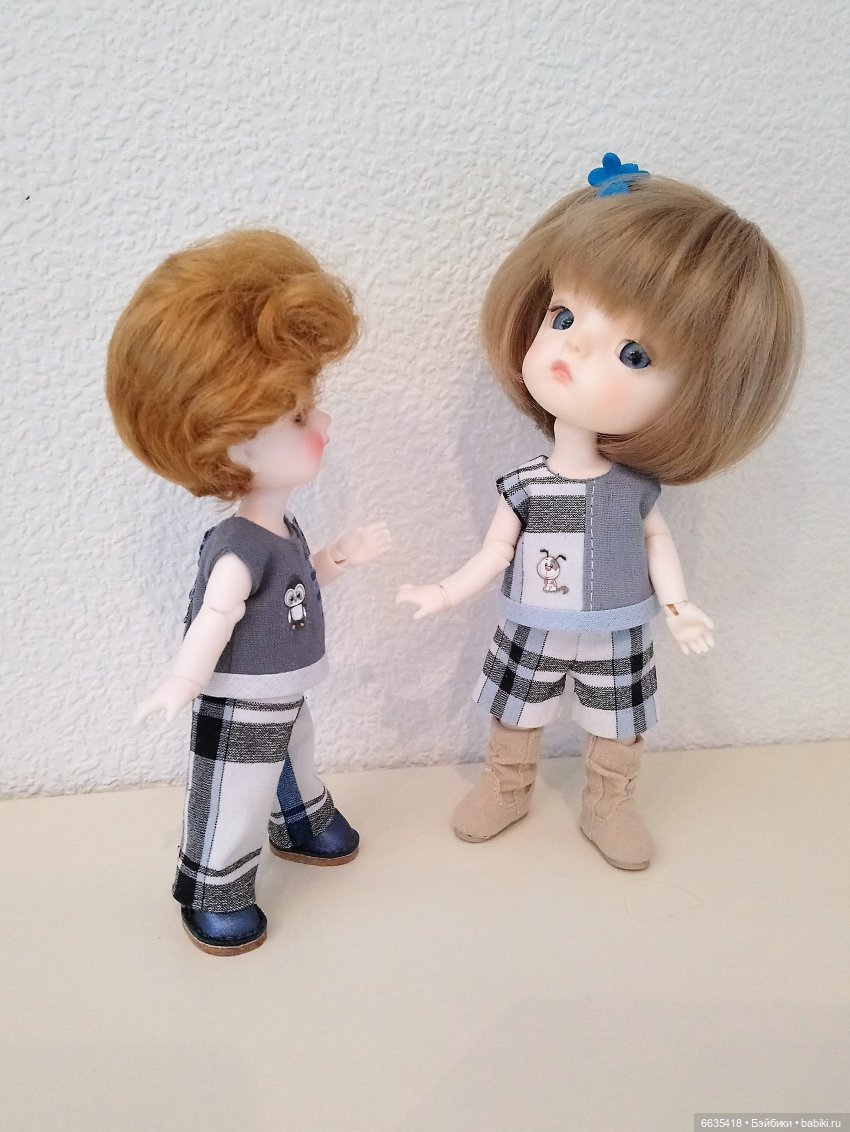 И снова «Клеточка» — Одежда и обувь для кукол своими руками: фото (фото 8)