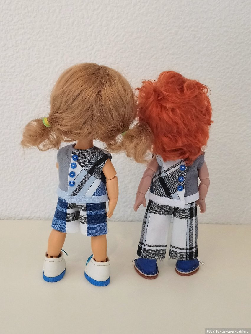 И снова «Клеточка» — Одежда и обувь для кукол своими руками: фото (фото 3)